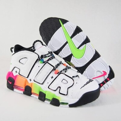 Nike Air More Uptempo 96 Ghost White Blue Orange Green DV1233-111
