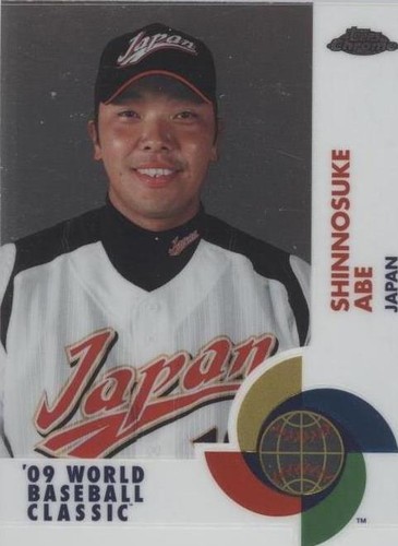 2009 Topps World Baseball Classic Box Set Shinnosuke Abe 7 Japan