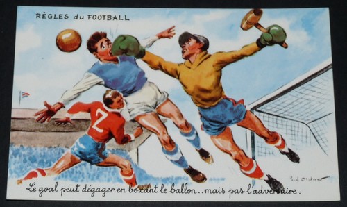 Carte Postale OGC Nice Football - Format Carte Postale, Signée, Collection