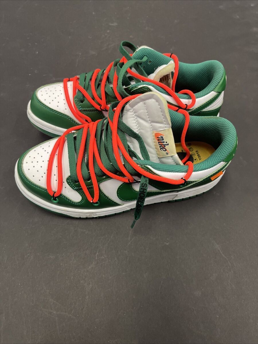 Nike Dunk Low x OFF-WHITE Pine Green Size 7.5 Dealer Nike Dunk Low x OFF-WHITE Pine Green Size 7.5 Dealer