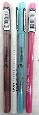4 NYX Epic Wear Liner Sticks - Waterproof Eye Pencil, Assorted Colors