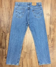 Vtg 90s Levis 505 Mens 40 X 32 Regular Fit Straight Leg Jeans Orange Tab 40 x 32