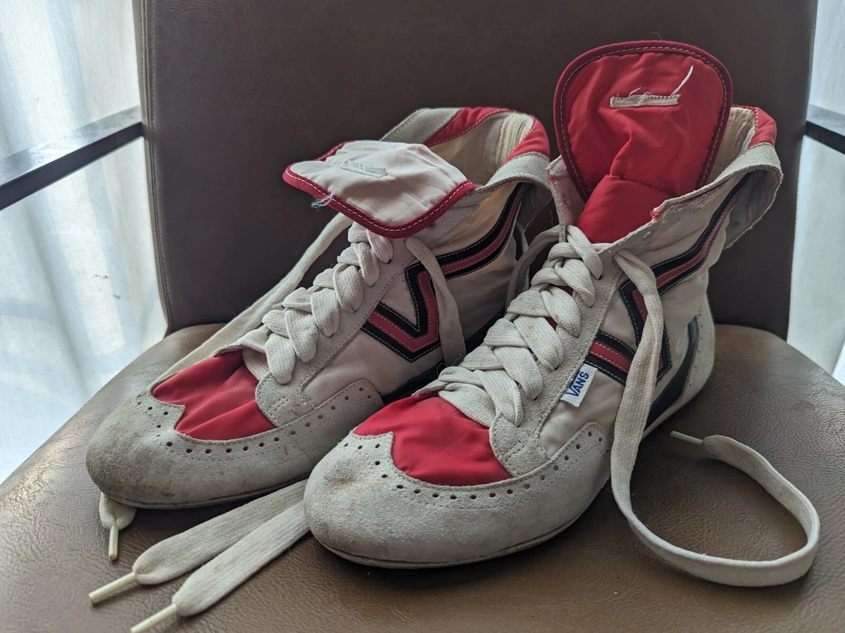 Vintage VANS Breakers Sneakers Break Dancing Shoes Size US 9.5 Holy Grail RARE