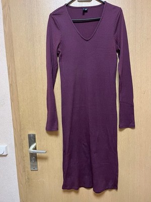 Vero Moda Gr.42 Damenkleid Lila-Burgunderrot Neu