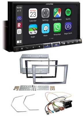 Alpine 2DIN DAB USB MP3 Bluetooth Autoradio für Opel Antara Astra H Zafira B cha