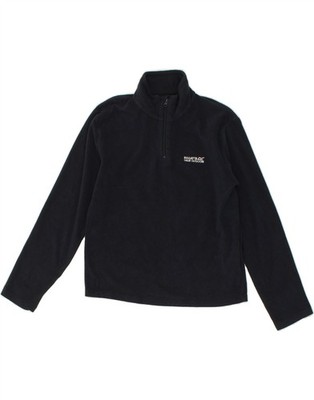 Regatta Damen-Fleecepullover mit Reißverschluss am Ausschnitt UK 10 Small marineblau Polyester YK04