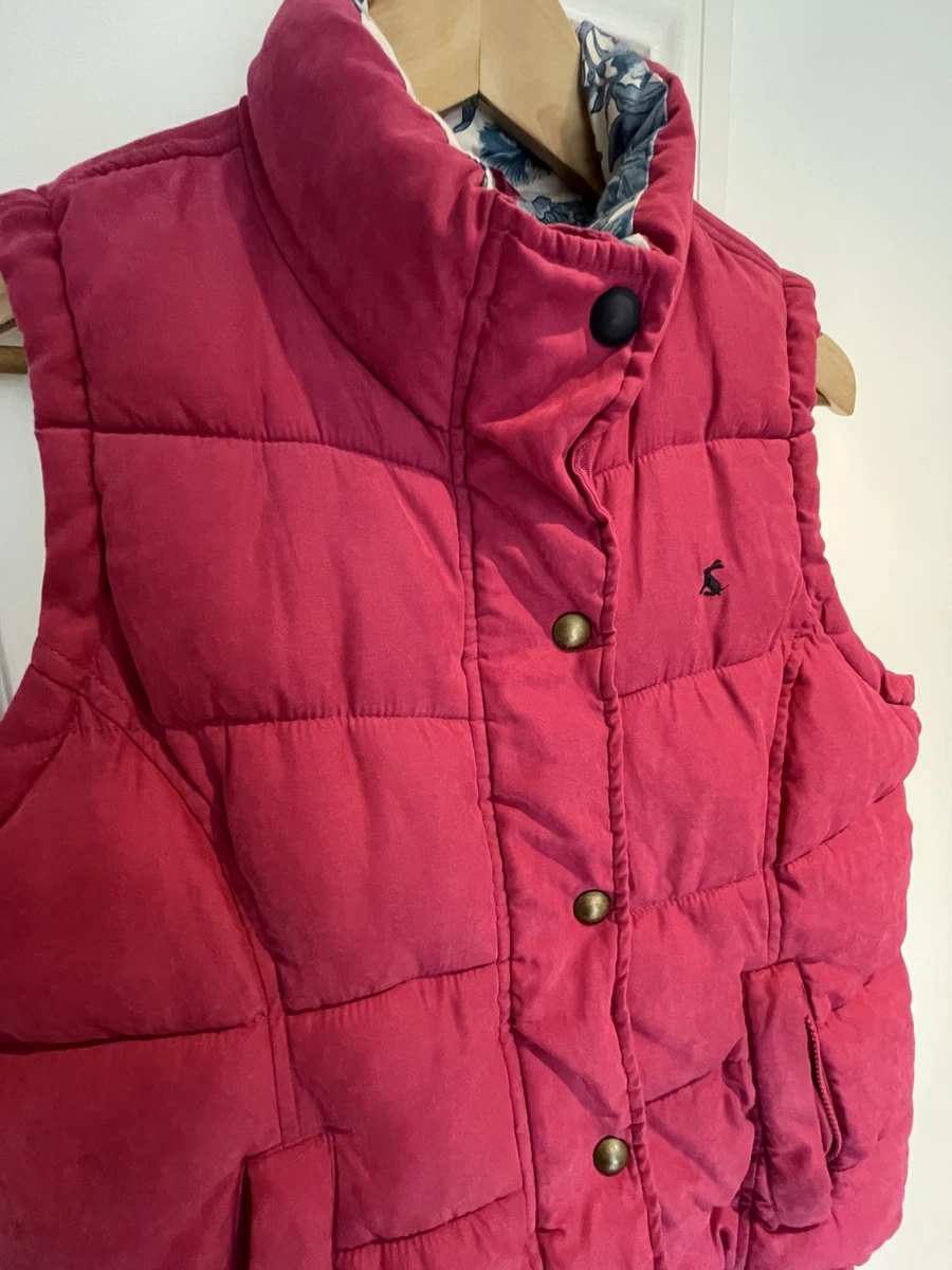 Joules Femmes Higham Rembourré Gilet Taille UK 6 XXS Marine