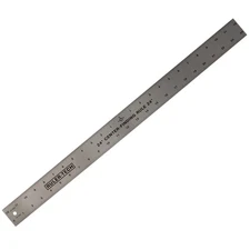 DCT Centering Ruler 24” Inch Woodworking or Embroidery Center Finding Measurer