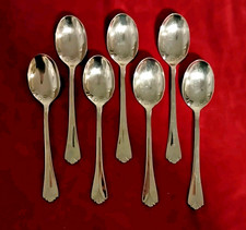 7 Soup Spoons Farberware BAYPORT Stainless Fl...