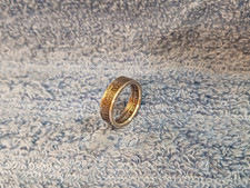 Massachusetts 90 Silver Washington Quarters coin ring size 6-1/2