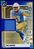 2025 Panini Donruss Optic Blue Rookie Phenom Tre Harris #RPBH-THS Relic Patch