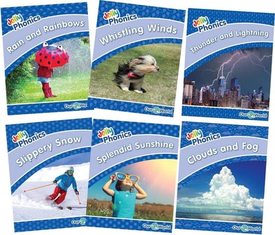 Jolly Phonics Readers Level 4, Our World, Complete Set: In Precursive Letters (B
