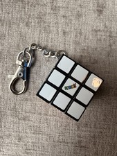 Rubik's Cube Mini Keychain 3x3 Working Cube Toy Vintage Style Keyring Promotion