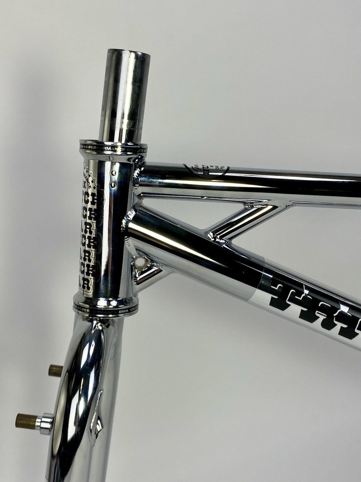 2024 Hutch Trick Star Frame Set 20.5” TT Chrome 4130 CrMo New School BMX New