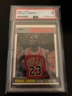 1987-88 Fleer - Michael Jordan #59 PSA 7 NM