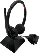 Plantronics Savi 8220 UC Stereo Bluetooth Headset ANC Boom Mic Black