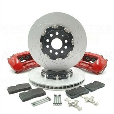 MQB BIG BRAKE KIT 4 POT PORSCHE MACAN KINETIX AUDI S3 GOLF R R32 SEAT LEON CUPRA
