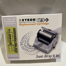Xyron Model 510 Replacement Cartridge AT 1606-18 Acid Free Laminate Adhesive NEW