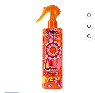 AMIKA The Wizard Detangling Primer 11.8 oz Full Sz Leave-In Heat Protectant NEW