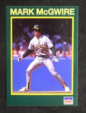 1990 STARLINE Long John Silver's Mark McGwire #27
