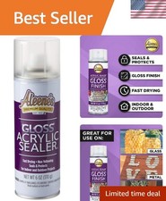 Acrylic Spray Sealer - Gloss Clear Finish 6 oz for Ultimate Project Protection