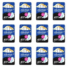 Image of Always Classic Night - Secure Night Pads With Wings - Size 4 - 96Pads