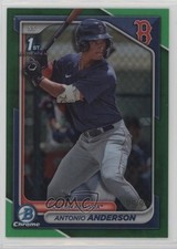 2024 Bowman Mega Box Green Mojo Refractor 95/99 Antonio Anderson #BCP-20 18ul