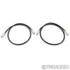 DH Labs Silver Sonic Air Matrix RCA Cables; 1m Pair Interconnects