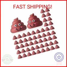WinnerWhy 25 Pcs Mini Poop Figures Small Poop Figurines Poo Toys Fake Poop Class