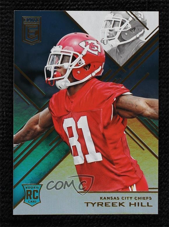 2016 Donruss Elite Elite Rookies Tyreek Hill #144 07vy