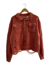 GIDEAL Pink Thick Polyester Cardigan Size 3 Solid Used