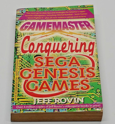 Gamemasters: Conquering Sega Genesis Games by Rovin, Jeff