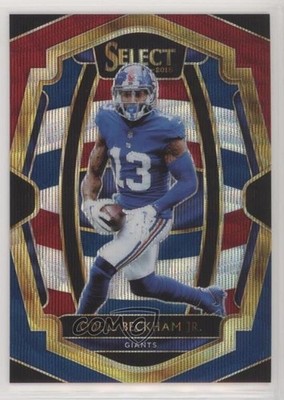 2018 Panini Select Premier Level Tri-Color Prizm 2/199 Odell Beckham Jr #162 4k8