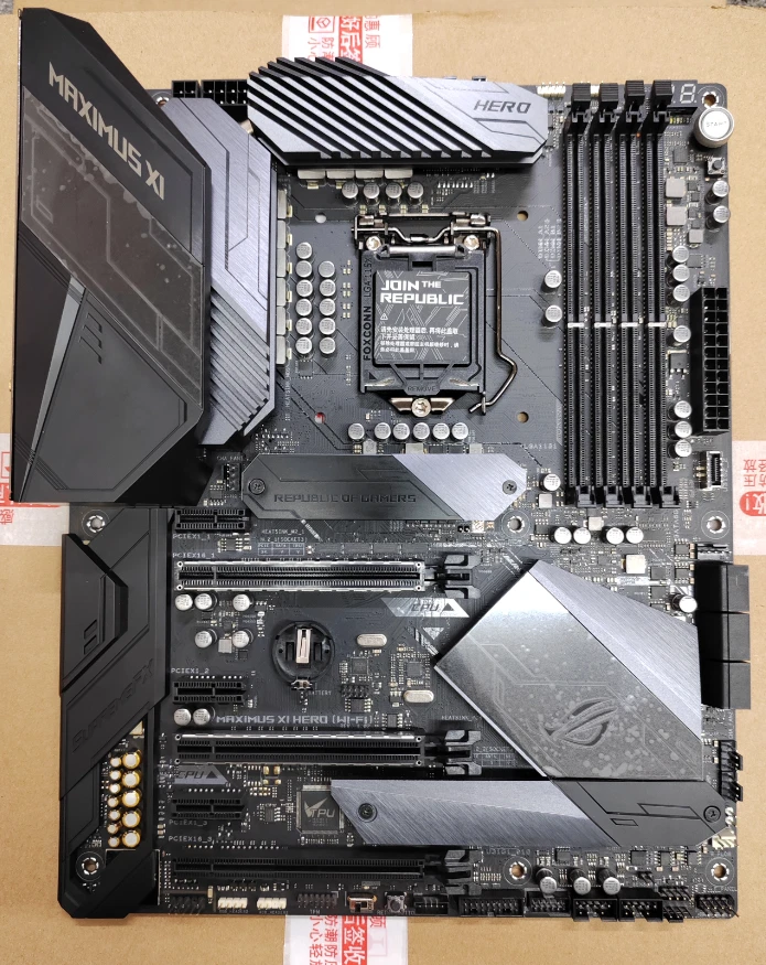 ASUS Rog Maximus XI Hero Wi-Fi LGA1151 ATX Motherboard Intel Z390 Chipset DDR4 - Image 3 of 4