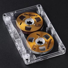 Technics C-52 Reel to Reel Gold Cassette Tape Self-made High Quality Design