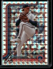 2025 Topps Chrome #90 Hurston Waldrep Geometric Refractors