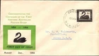 1954 Australia Centenary Of First WA Stamp Addressed FDC, Very Good Condition