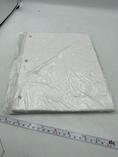 SP Bel-Art View-Pack Refill 44171 White 3-Hole Plastic Label Sheets 10/PK Pack