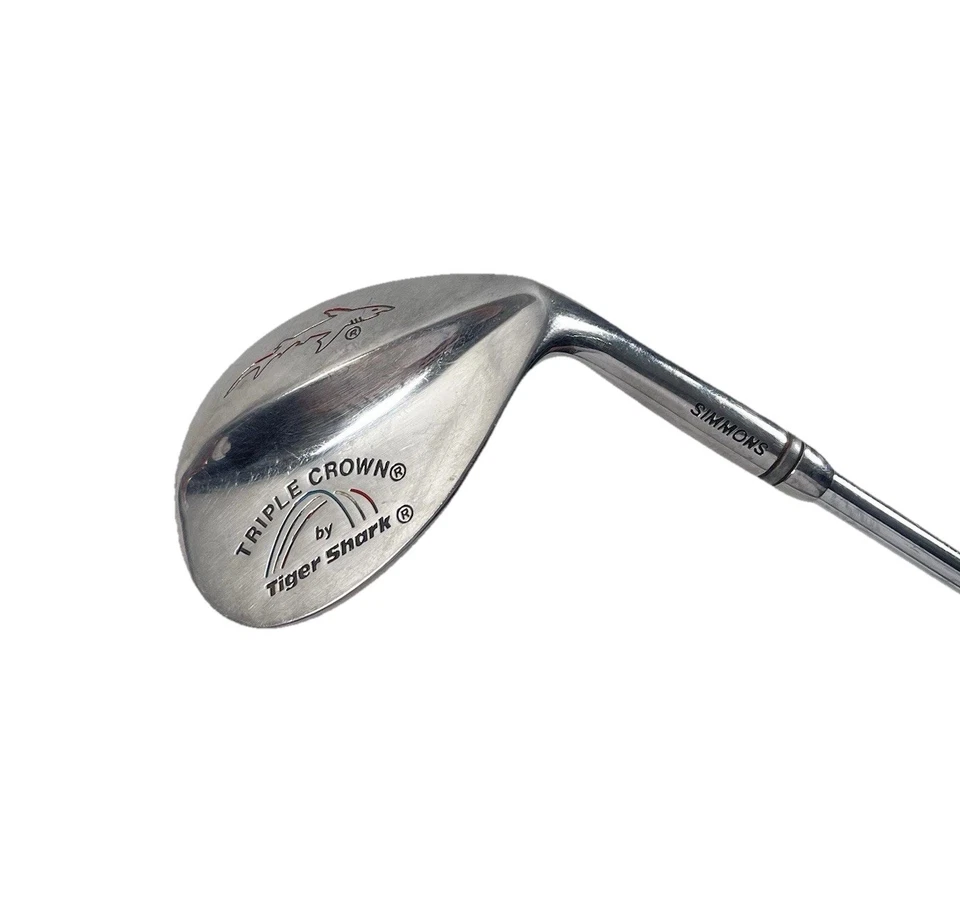 Tiger Shark Triple Crown Wedge Simmons Steel Shaft 35.5" RH Needs New Grip - Image 3 of 4