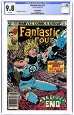 Fantastic Four #245N CGC 9.8 Newsstand 1982 4640922024