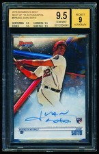 Juan Soto 2018 Bowman Best Chrome RC Auto #B18-JSO Rookie Card Autograph BGS 9.5
