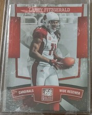 2010 Donruss Elite #3 Larry Fitzgerald Arizona Cardinals Football Card HOF