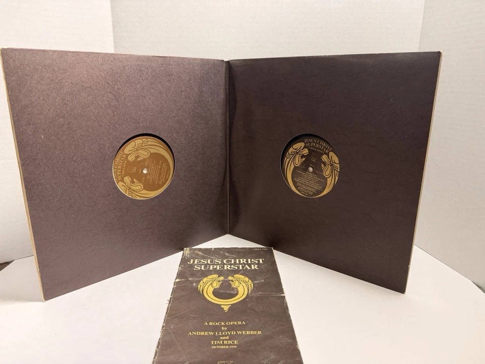 Jesus Christ Superstar Original Soundtrack 2X LP Vinyl Record Decca Records 1973 - Image 3 of 4