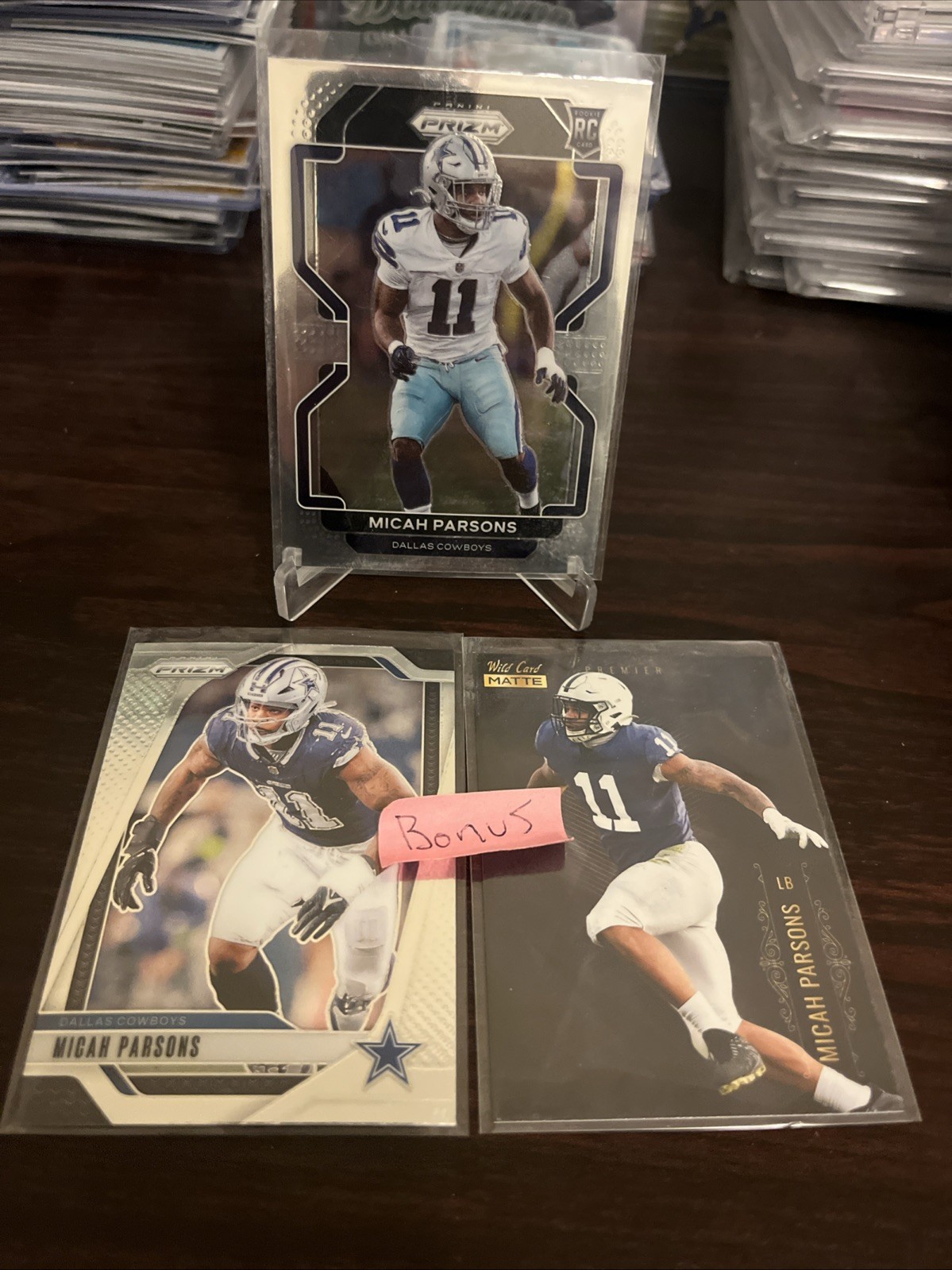 2021 Panini Prizm - Rookie Micah Parsons #382 (RC) Green Bay Packers Cowboys RC