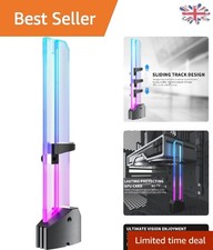 Sturdy ARGB Graphics Card Holder Bracket with Magnetic Base for Stable Support