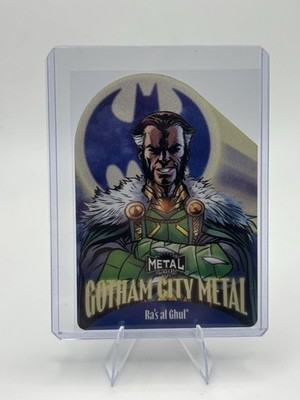2025 Upper Deck Skybox Metal Universe Batman Gotham City Metal Ra's Al Ghul SSP