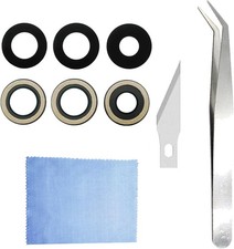 Camera Glass Cover Rear Lens Replacement Parts Adhesive for Samsung Galaxy Z