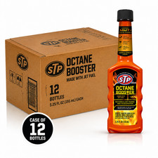 Stp Octane Booster Fuel Additive 5.25 Oz 155 Ml Case Of 12 Bottles