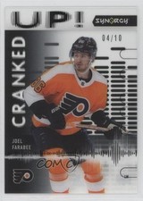 2022-23 Upper Deck Synergy Cranked Up Black 4/10 Joel Farabee #CU-JF 0gn4
