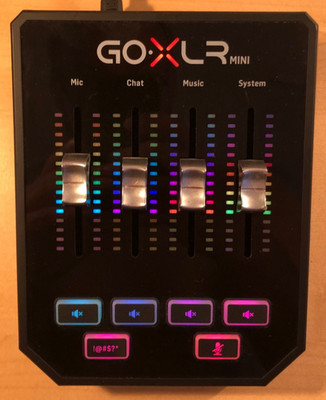 TC Helicon GO XLR MINI   USB Audio Interface Broadcast Mixer für Streaming